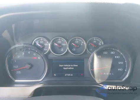 2019 Chevrolet Silverado 1500 Rst z USA, uszkodzony, nr VIN 3GCUYEED9KG195727